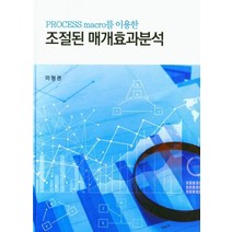 PROCESS macro를 이용한 조절된 매개효과분석, 신영사, 9788955017427, 이형권 저