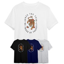 JSB 제이에스비 호랑이04 반팔 기능성 쿨론 티셔츠 빅사이즈 남여공용 S~3XL