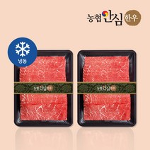 [농협안심한우] 1+등급 한우 소고기말이 1kg(500gX2팩), 1kg (500gX2ea)