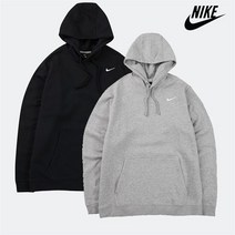 나이키 스우시 기모 후드티(4컬러)
