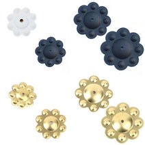 옛날국화꽃장식 문양 옛날 대문장식 골드 블랙, 08.국화꽃장식 9-19황동신주 지름29mm