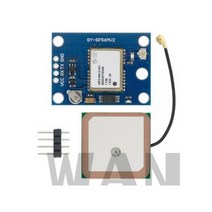 개발 보드 호환 부품 GY-NEO6MV2 비행 제어 기능이 있는 NEO-6M GPS 모듈 NEO6MV2 EEPROM MWC APM2.5 Arduino 6MV2용 대형 안테나, 1set
