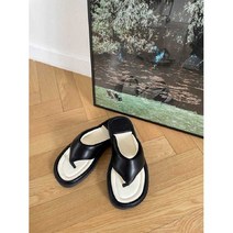 코지 여자 카스텔라 둥근쉐입 캐주얼 폭신 슬리퍼 쪼리