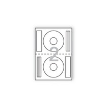 [오피스디포] CD DVD용라벨(IJ-3642P 100매 한국폼텍), 상세 설명 참조