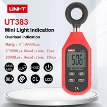 고감도 디지털 풍속 측정기 uni-t mini digital thermometer hygrometer anemometer handheld wind speed tester cf, 조도계