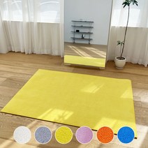 천일카페트 데일리 러그 컬러풀 물세탁 사계절 단모 대형 거실 인테리어 러그 6color 6size