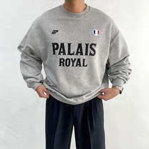 파블럼 팔라스로얄 프린팅 오버핏 맨투맨 빅사이즈 스웻셔츠 긴팔티셔츠