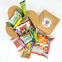 나나박스 단체 행사 학교 교회 간식 선물세트 구디백 간식 과자 상자 답례품, 대형