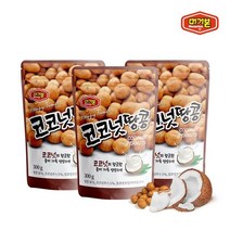 머거본 견과류 코코넛땅콩 300g x3봉, 선택/단일상품
