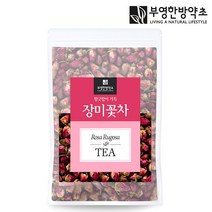 부영한방약초 장미차 장미꽃차 100g 말린장미, 1개