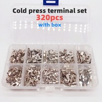 와이어 커넥터 0.5-4mm 320pcs 박스형 압착 단자, 320pcs  NO Pliers