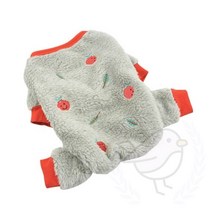 새임 한라봉 후리스 그레이 중대형견겨울옷 강아지셔츠 귀여운강아지옷, M