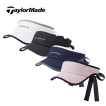 [테일러메이드(골프)] 테일러메이드 2022 여성 하이크라운 리본 바이저 TD205, 선택:네이비