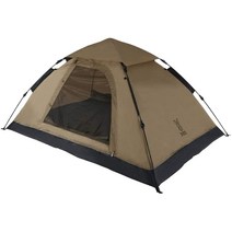 DOD 도플갱어 원터치 텐트 2인용 T2-629 블랙.탄, 탄, 단품
