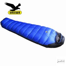 살레와 초경량침낭 동계차박침낭 오리털 백팩킹, 1000g, 블루 1000g, 1개