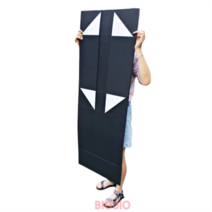 블랙 대형 자석 싸바리 박스 고급 선물상자 48x42x20, 선물상자+친환경 포장재 가득