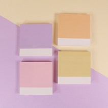 필레오 다꾸 컬러칩 떡메 14종 [ 떡메모지 감성 다이어리꾸미기 떡제본 떡매 ], 퍼플