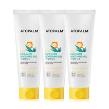 아토팜 키즈 시카 알로에 수딩 젤 250ml X 3개 (+20ml 렌덤)