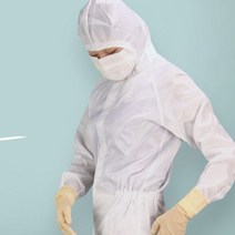 케이엠 방진복 후드형 크린룸 작업복 무진복 투피스, 스카이블루3XL