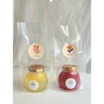과일청/답례품/단체선물/깜찍한 미니수제청 165g1구 (자몽/키위/딸기/생강/레몬 등 10가지 맛), 패션후르츠