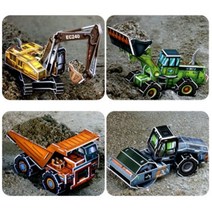 뜯어만드는세상 건설장비시리즈, 단품, 단품