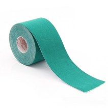 턱살운동 얼굴형 괄사 얼굴맛사지 2.5CM x 5M Kinesiology Tape For Face V 라인 넥 아이 리프팅 링클 리무버 스티커 테이프 페이셜 스킨 케어 툴 Band, [04] Light Green