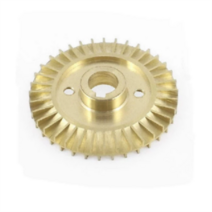 집수정 펌프 하수 12mm 두께 60/66/70/76/78/80/85/90mm 36 치아 황동 워터 펌프 임펠러 구리 톤 양면 그루, 06 85m