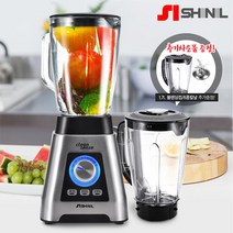 신일 더센쿡 파워블랜더 1.75L 믹서 1250W 강력모터 블랜딩컵 6종칼날 추가증정, SMX-H1250KP