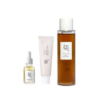 Super SET/1+1+1/뷰티 오브 조선 Beauty of Joseon 광채 세럼+Sun Rice Probiotics + 인삼 에센스 워터