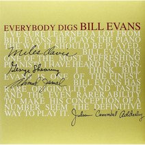 [LP] Bill Evans (빌 에반스) - Everybody Digs Bill Evans [투명 컬러 LP]