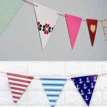 생일파티 아이방 꾸미기 삼각 데코 가랜드 스냅사진장식 신혼집 홈인테리어 갈란드 가렌드