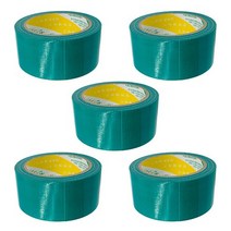 소유 청테이프 면테이프 가정용 녹색 48mm x 15M, 20개입