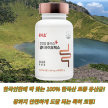한국인 맞춤 프로 프리 포스트 신 바이오틱스 김치 한국인 장 유래 유산균 60정