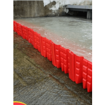 홍수 차수막 침수 차수벽 물막이 장마 차수판 물막이, 빨간색 플라스틱, 1개