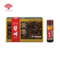 동화약품 황제골드 100mlx10병(황사마스크 KF94 랜덤 5매증정)지친하루 수험생 만성 피곤 스트레스에 지쳤을 때 마시는 에너지 드링크, 10병, 100ml