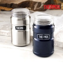 일본 써모스 2WAY 컵 캔홀더 스텐컵 보냉컵, 미드나잇블루