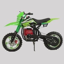 ATV 사륜바이크 라이트 49CC 미니 모터사이클 가솔린 전기 시동 전기차 오프로드 경주, 06 그린 패키지4원터치 시작