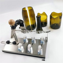 유리병절단기 유리병커팅기 업그레이드버전 동영상 참조 원형 사각 곡선 자유로운 커팅, 1개