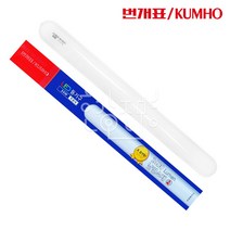 금호전기 번개표 LED등기구 일자등 30W, 주광색[흰색빛]