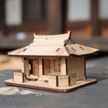 기와집 한옥 나무 조립 건축 건물 모형 DIY 만들기, 본상품선택, 1, 본상품선택