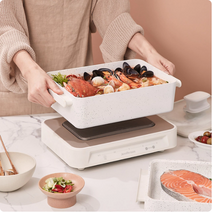 제니퍼룸 2in1 멀티 전기그릴 (2가지 팬 기본 구성)