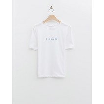 로엠 레터 반팔티셔츠(4colors)_RMHWE23R11