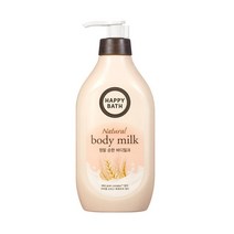 해피바스 정말 순한 바디밀크로션, 450ml, 5개