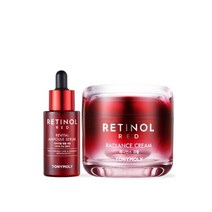 토니모리 레드레티놀 래디언스 크림 기획 세트앰플 30ml+크림 50ml+사은품/골드24k 스네일 팩 10매