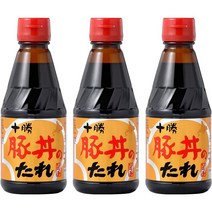 부타동 텐동 소스 규동타레 【3개 세트】솔라치 도카치 돼지고기 덮밥 양념 275g, 상품선택, 3개