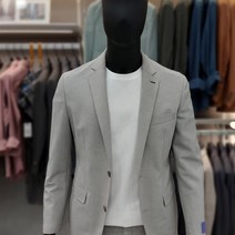 브렌우드 코오롱 브렌우드 폴리 솔리드 셋업 자켓BRJCM24413GYX