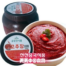 [천천중국식품]연변식 고추장 금강산 고추장 500G, 500g 1개