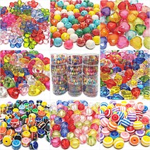 [좋은친구들] 플라스틱 비즈 구슬 목걸이 팔찌 만들기재료 통포장, 12. 오꽃