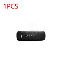 4G LTE 무선 USB 동글 휴대용 와이파이 어댑터 모바일 광대역 150Mbps 모뎀 스틱 노트북용 카드 라우터, [02] 1PCS Black