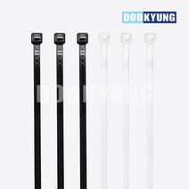 D_자이안트록 일반 케이블타이 1000개 100×2.5mm, 백색